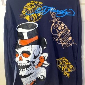 Long sleeve Ed Hardy size medium mens
